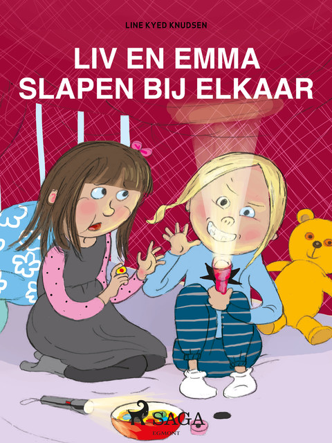 Liv en Emma: Liv en Emma slapen bij elkaar, Line Kyed Knudsen