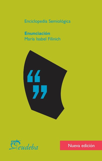 Enunciación, María Isabel Filinich