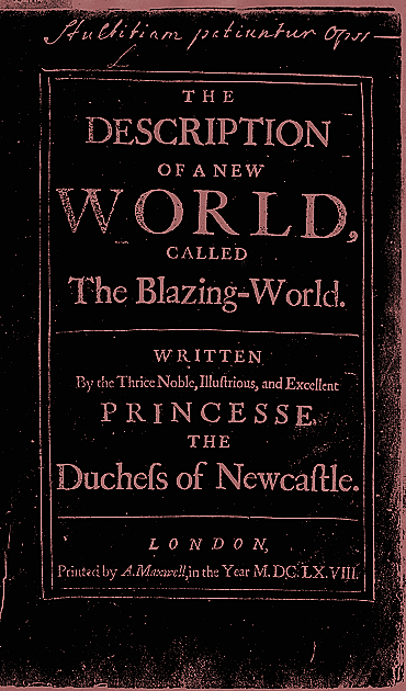 The Blazing World, Margaret Cavendish