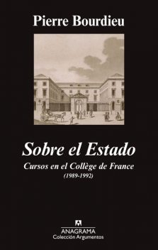 Sobre el Estado, Pierre Bourdieu